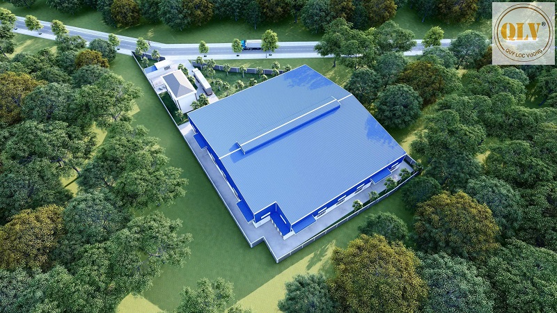 Factory for Lease in Vietnam with Office and Auxiliary Facilities