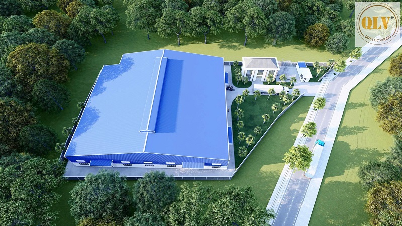 Factory for Lease in Vietnam with Office and Auxiliary Facilities